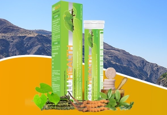 Gluhealth - vien sui ho tro on dinh duong huyet hinh anh