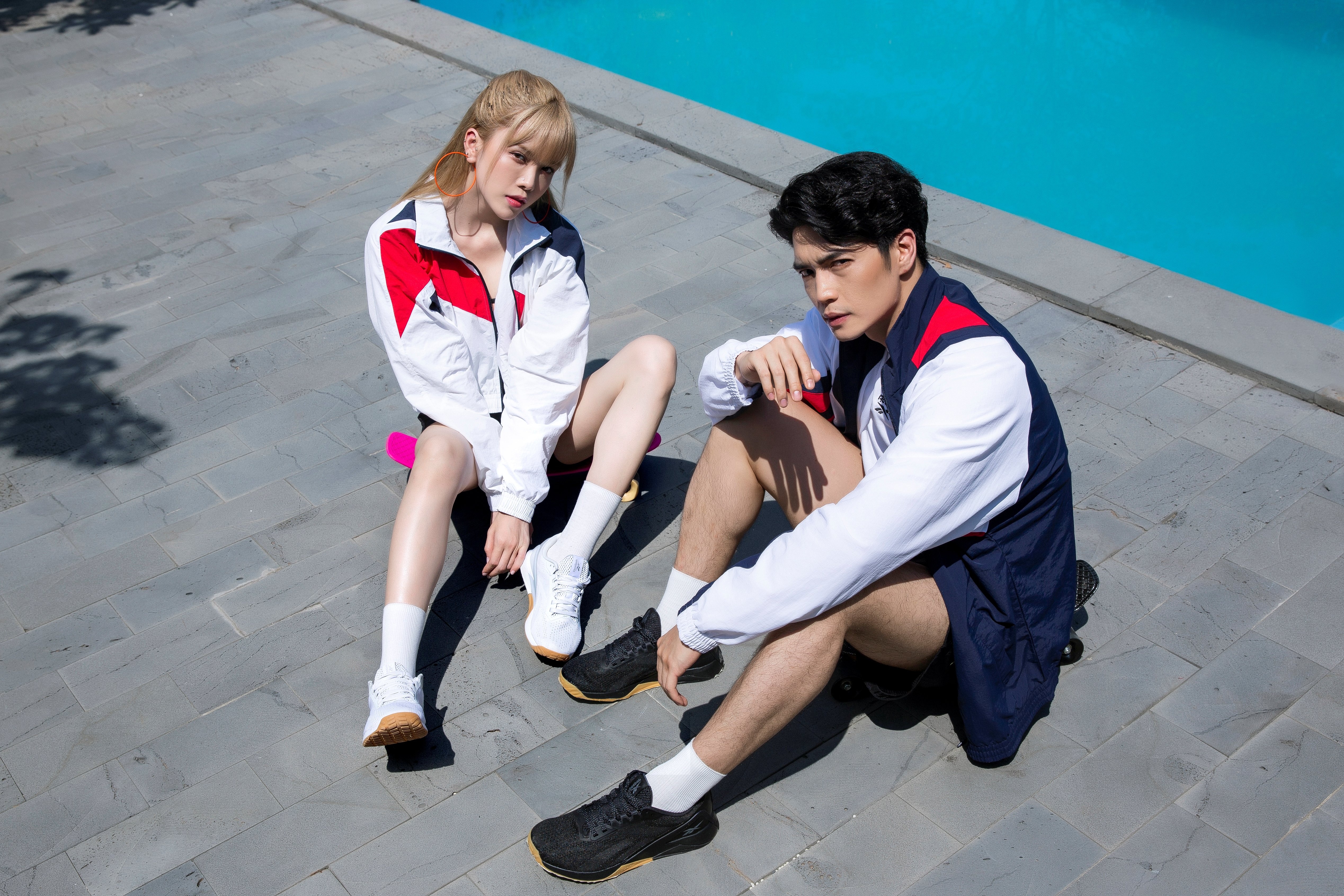 Thieu Bao Tram, Huy Tran ket hop an y trong bo anh chung dau tien hinh anh