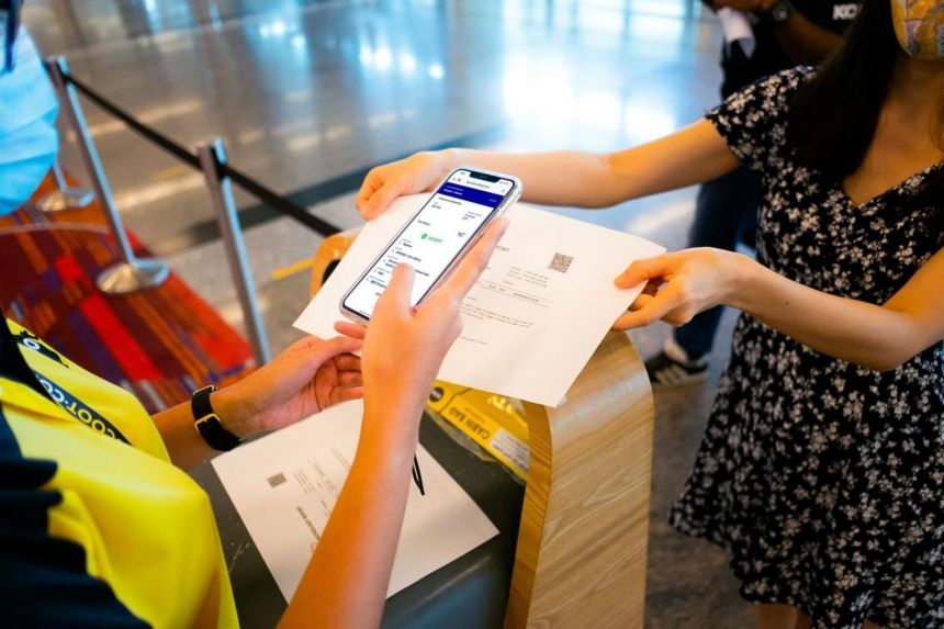 Singapore 'so hoa' ket qua xet nghiem Covid-19 hinh anh