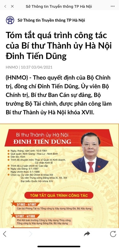 Zalo,  bau cu dai bieu Quoc hoi khoa XV anh 1