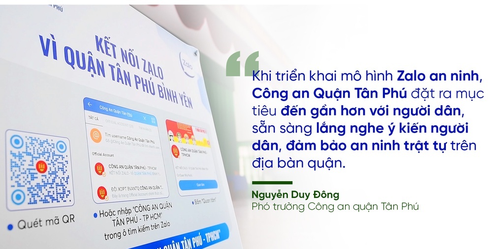 Zalo,  Cong an quan Tan Phu anh 2