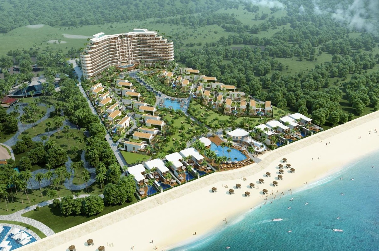 Tiem nang dau tu du an biet thu ven bien Ho Tram hinh anh