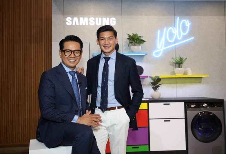 Quach Thai Cong va dan sao Viet ‘cham diem’ loat san pham Samsung hinh anh