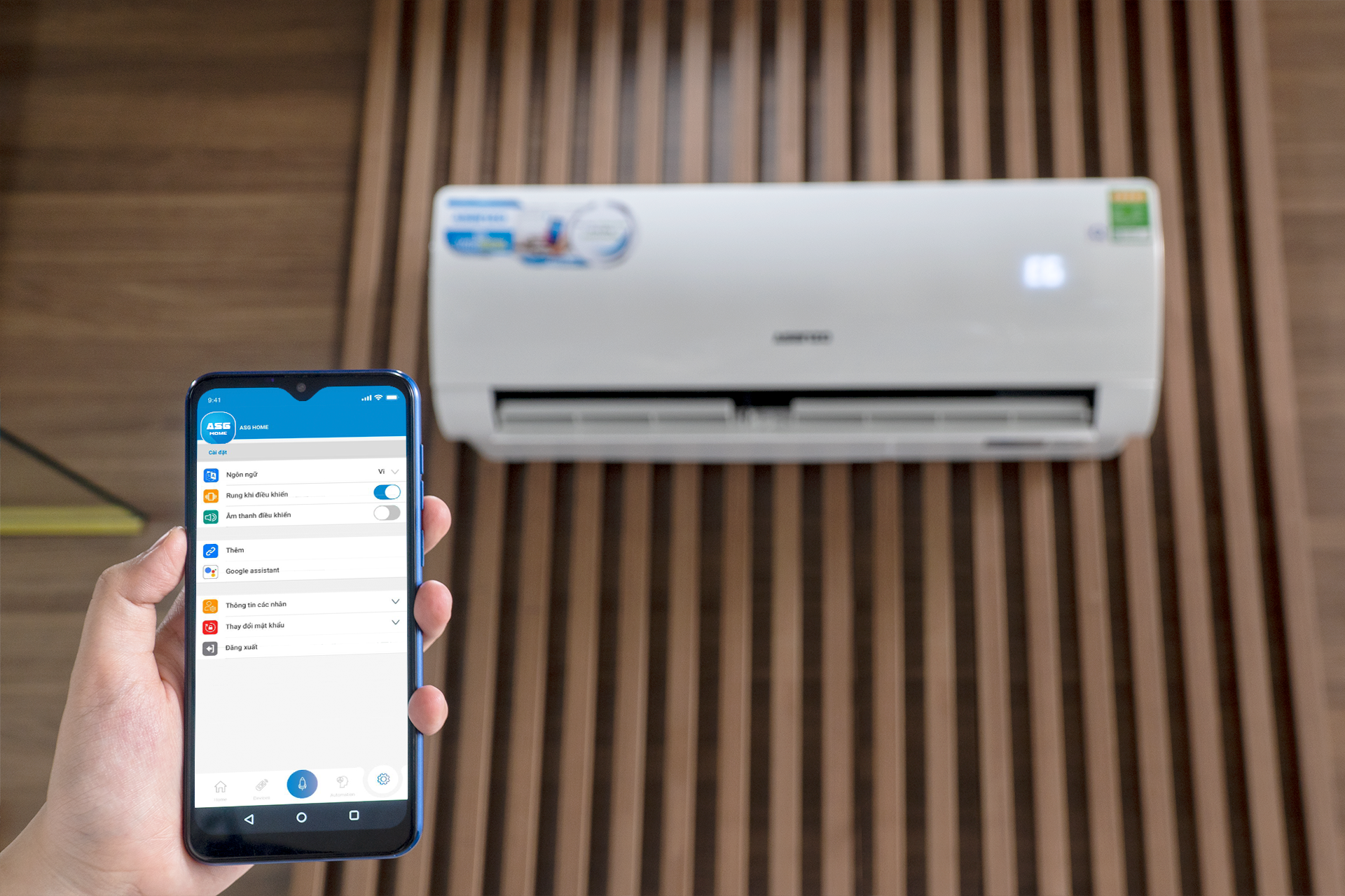 Asanzo,  dieu hoa WifiKool anh 1