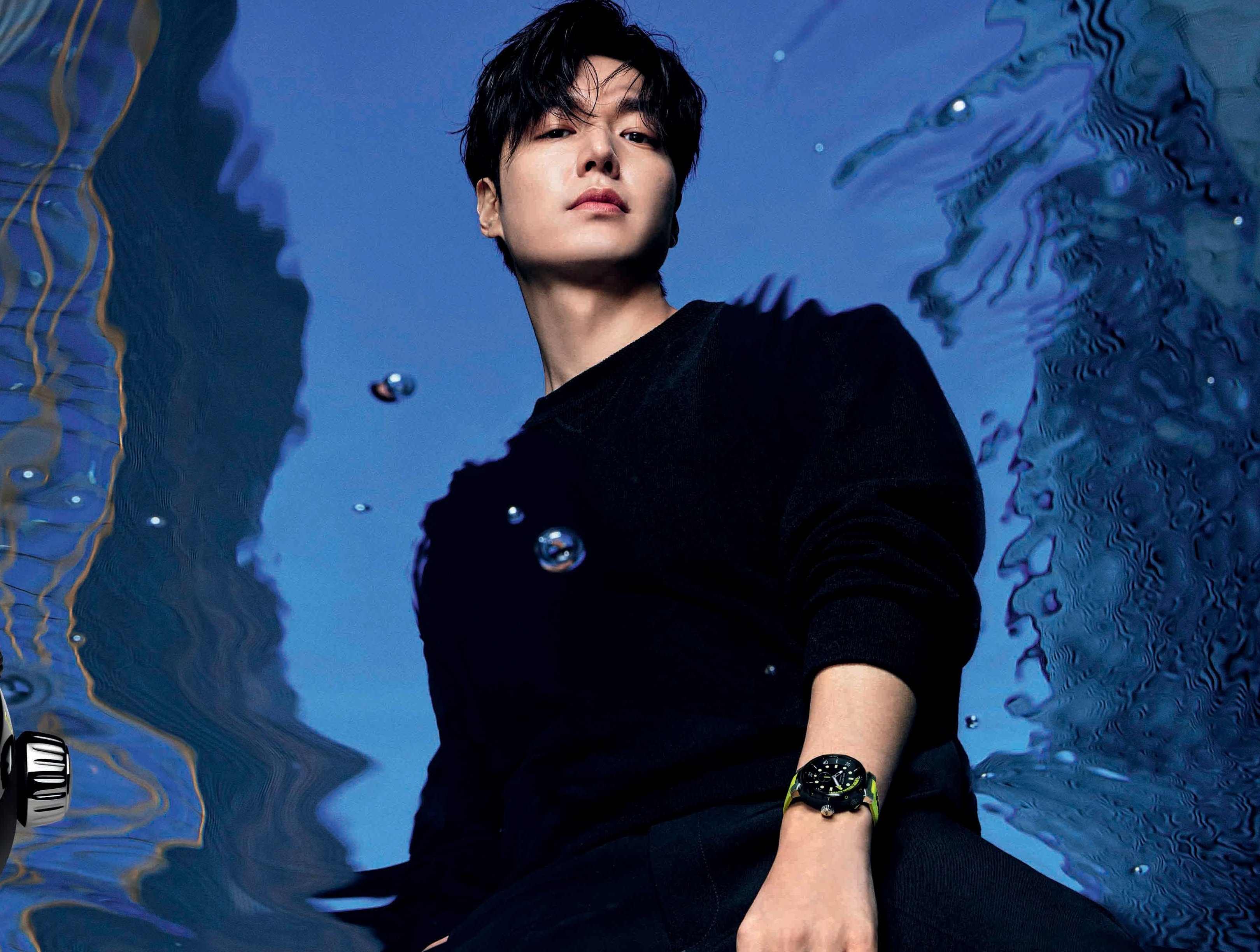 Lee Min Ho gay chu y khi tham gia quang ba dong ho Louis Vuitton hinh anh