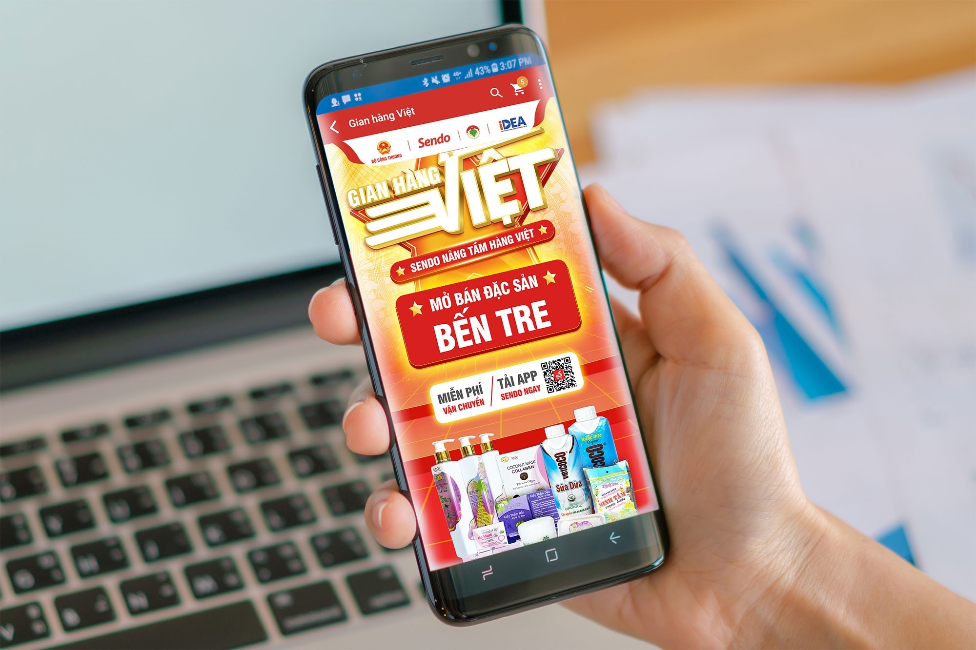 Sendo gioi thieu dac san Ben Tre den nguoi tieu dung toan quoc hinh anh