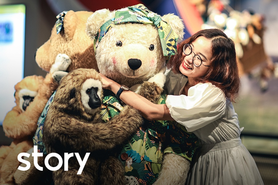 Tham nha trung bay gau Teddy dau tien tai Viet Nam hinh anh