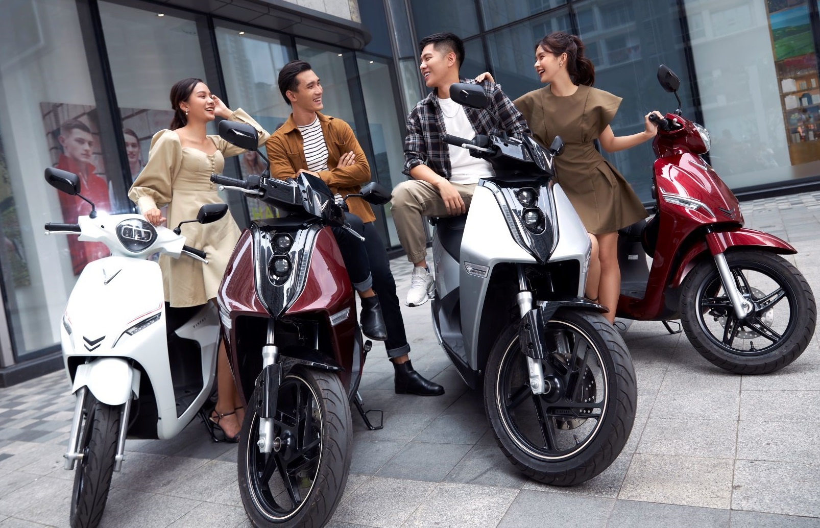 Xe may dien VinFast - cach the hien ca tinh cua gioi tre hinh anh