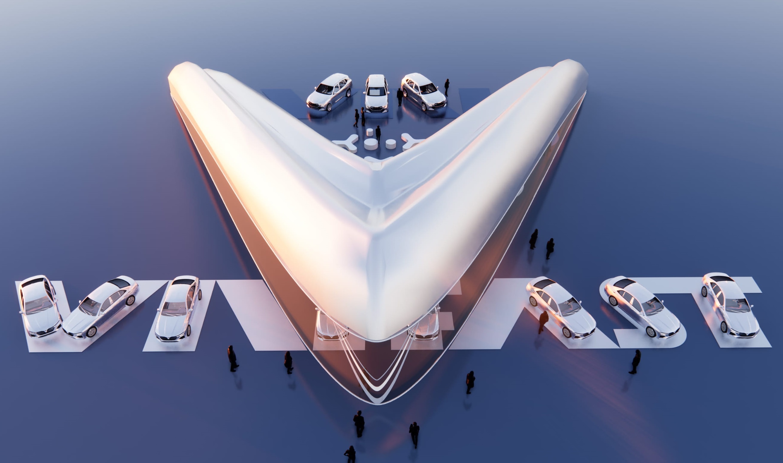 Cong bo ket qua cuoc thi thiet ke showroom VinFast toan cau 2021 hinh anh