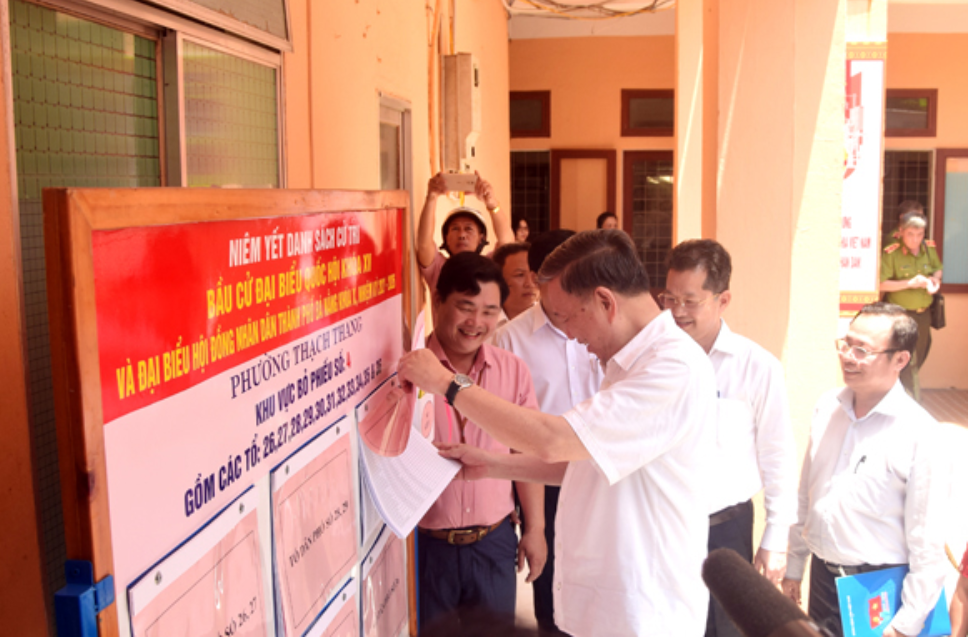 Da Nang day manh truyen thong bau cu Quoc hoi, HDND qua Zalo hinh anh