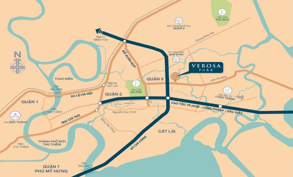 Khang Dien,  Verosa Park anh 2