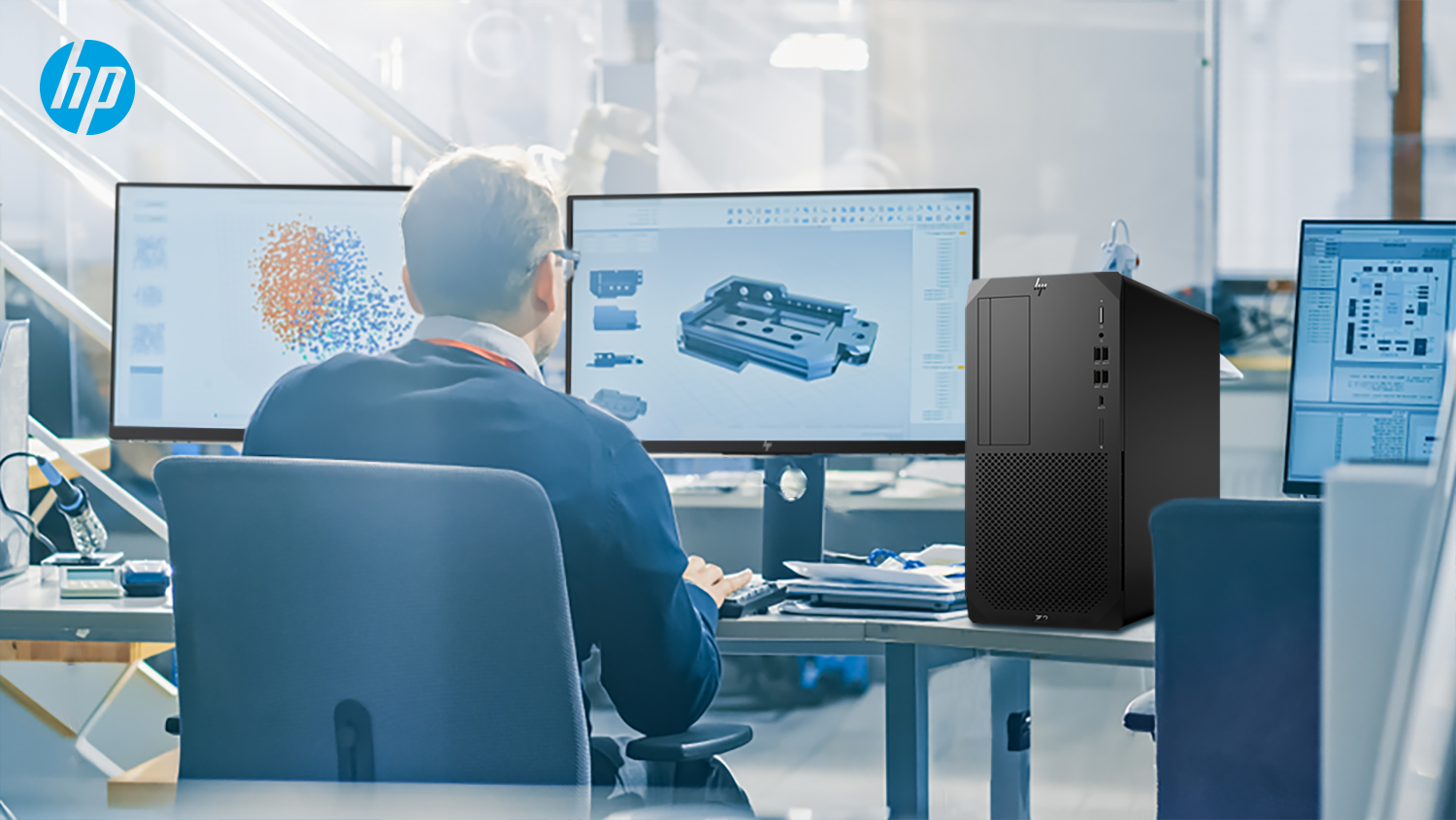 HP,  HP Z2 G5 Tower Workstation anh 2