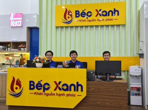 Bep Xanh khai truong showroom tai Go Vap hinh anh