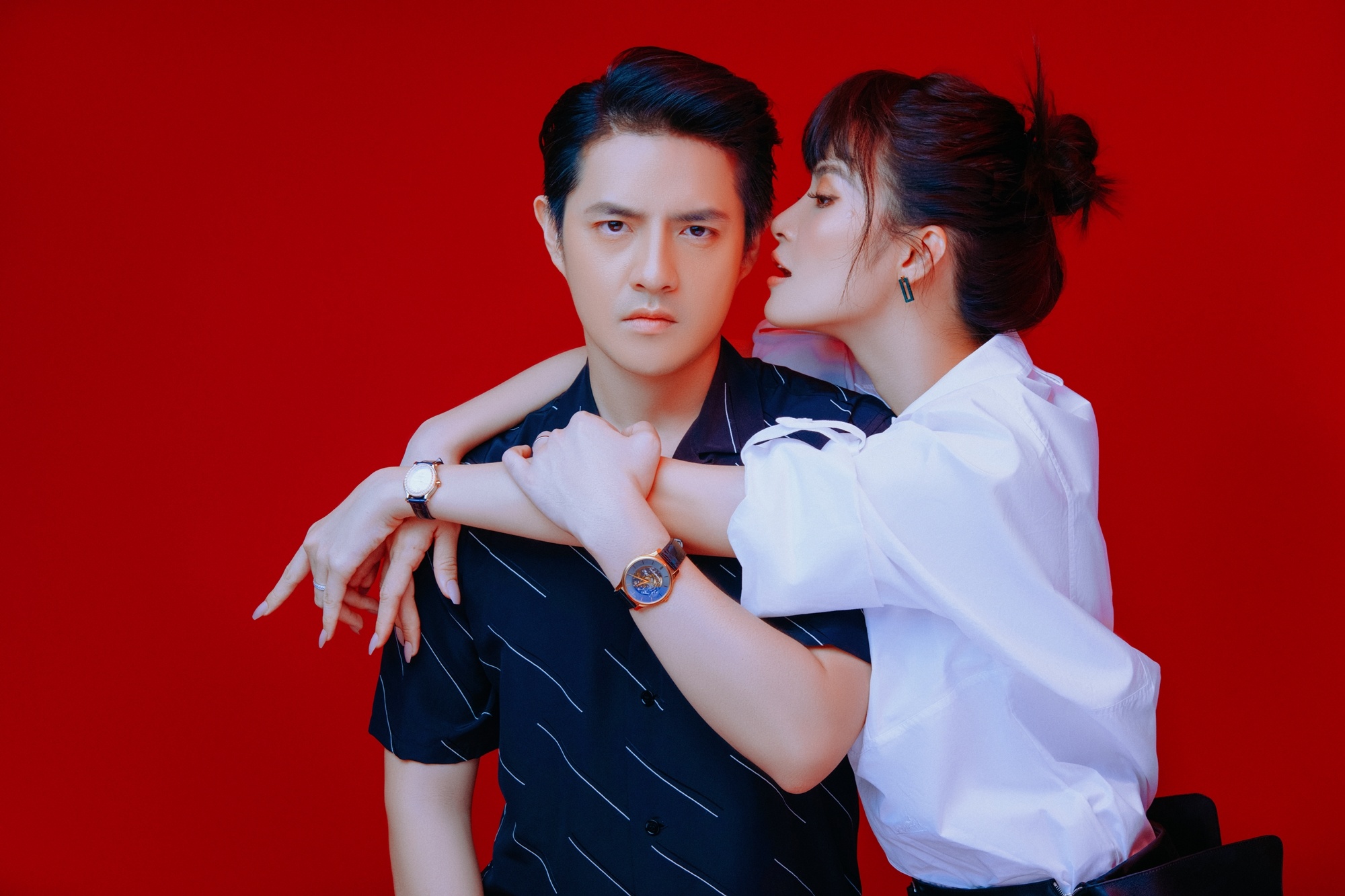 Dong Nhi, Ong Cao Thang dien do hieu trong bo anh moi hinh anh
