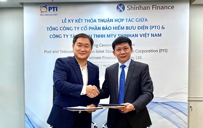 PTI va Shinhan Finance ky ket hop tac toan dien hinh anh