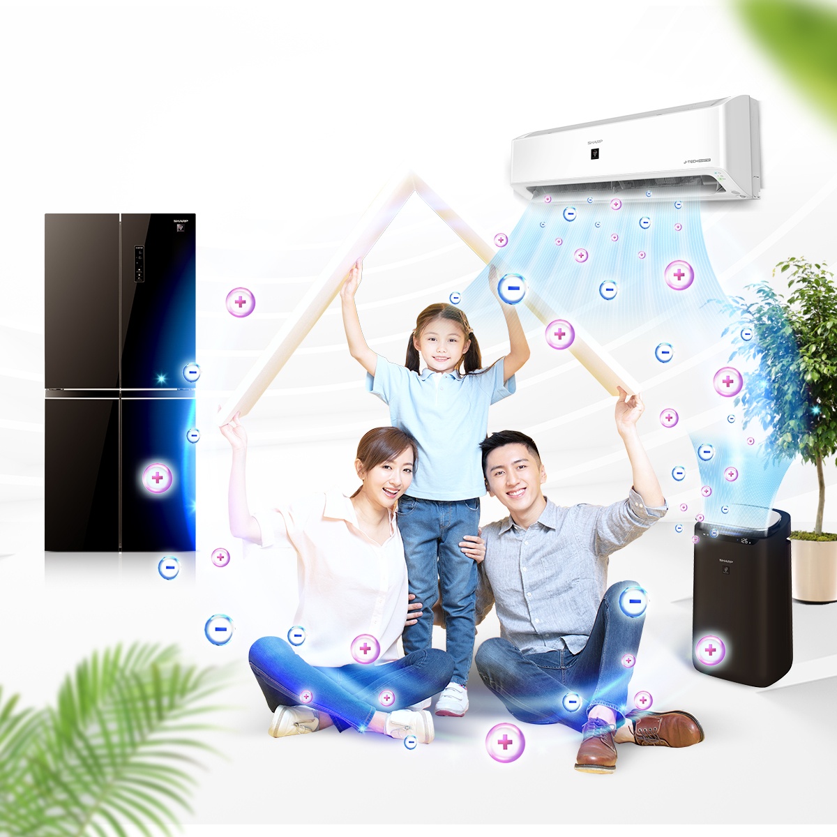 Sharp,  Plasmacluster Ion anh 5