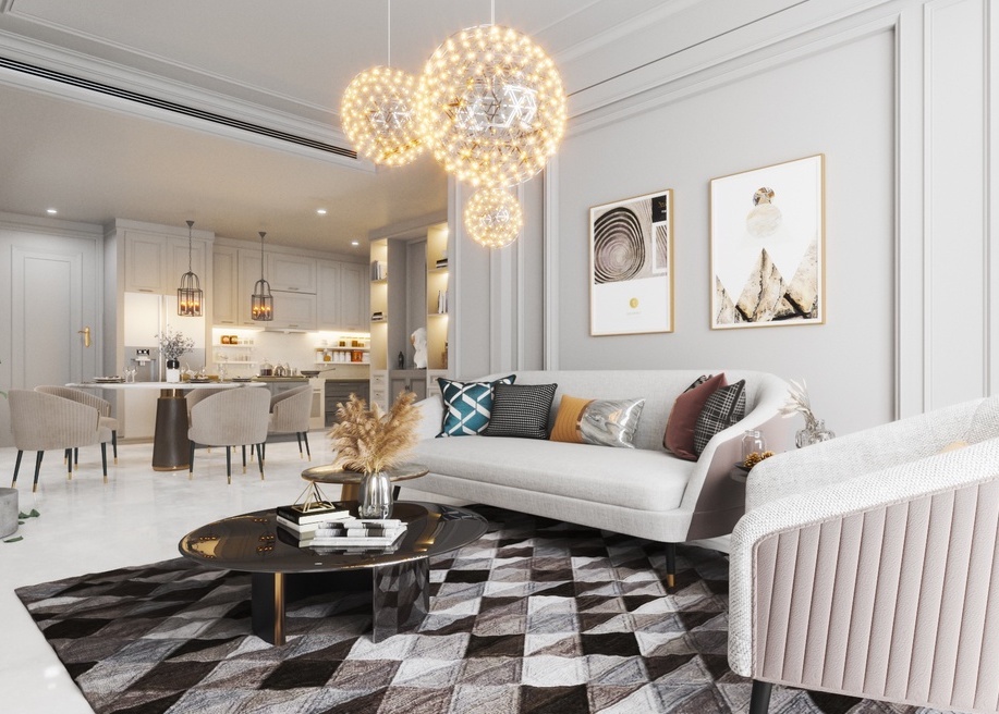 Nen trang hoang nha chung cu theo phong cach hien dai hay ban co dien? hinh anh