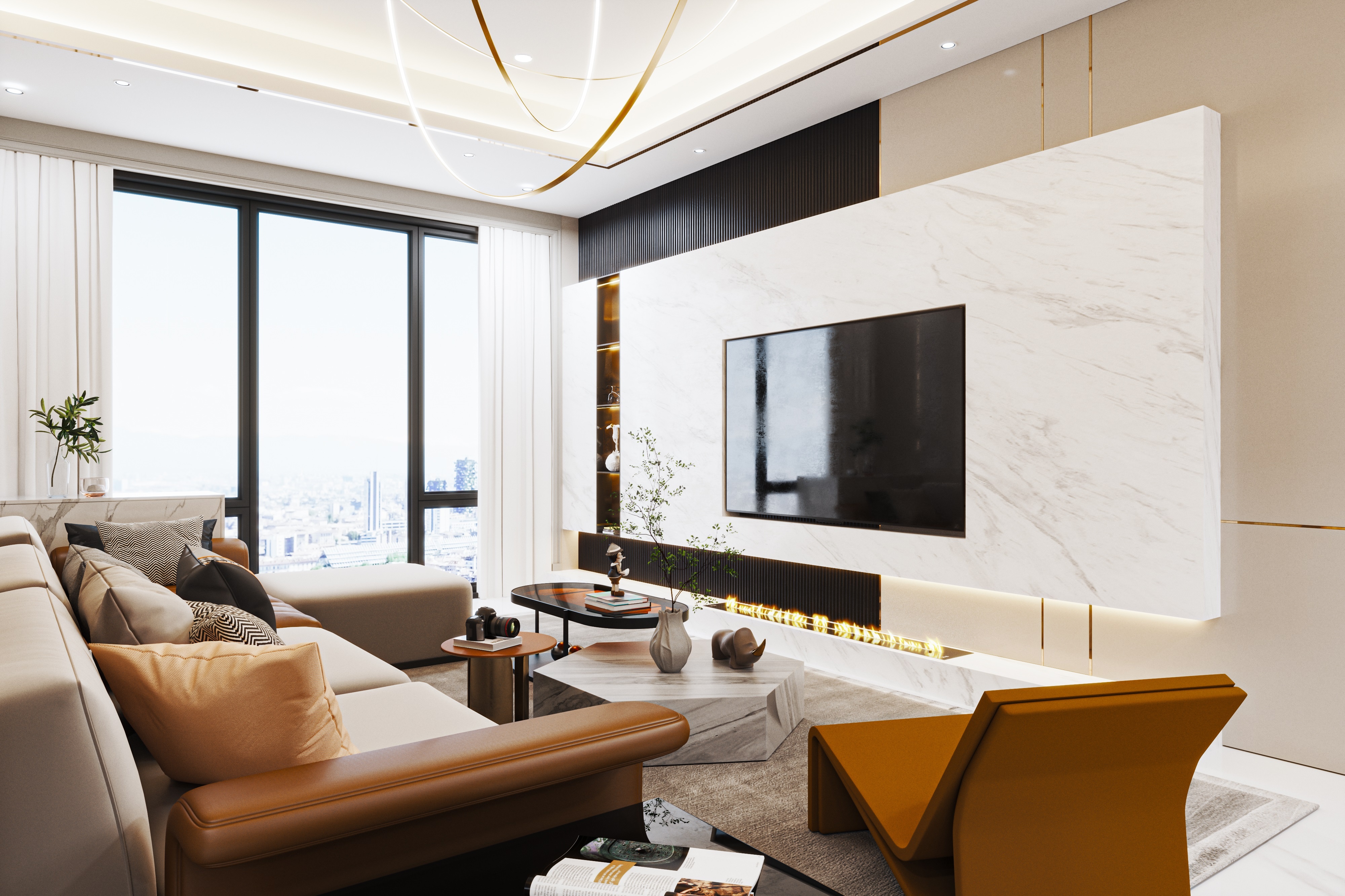 phong cach hien dai,  phong cach ban co dien anh 5