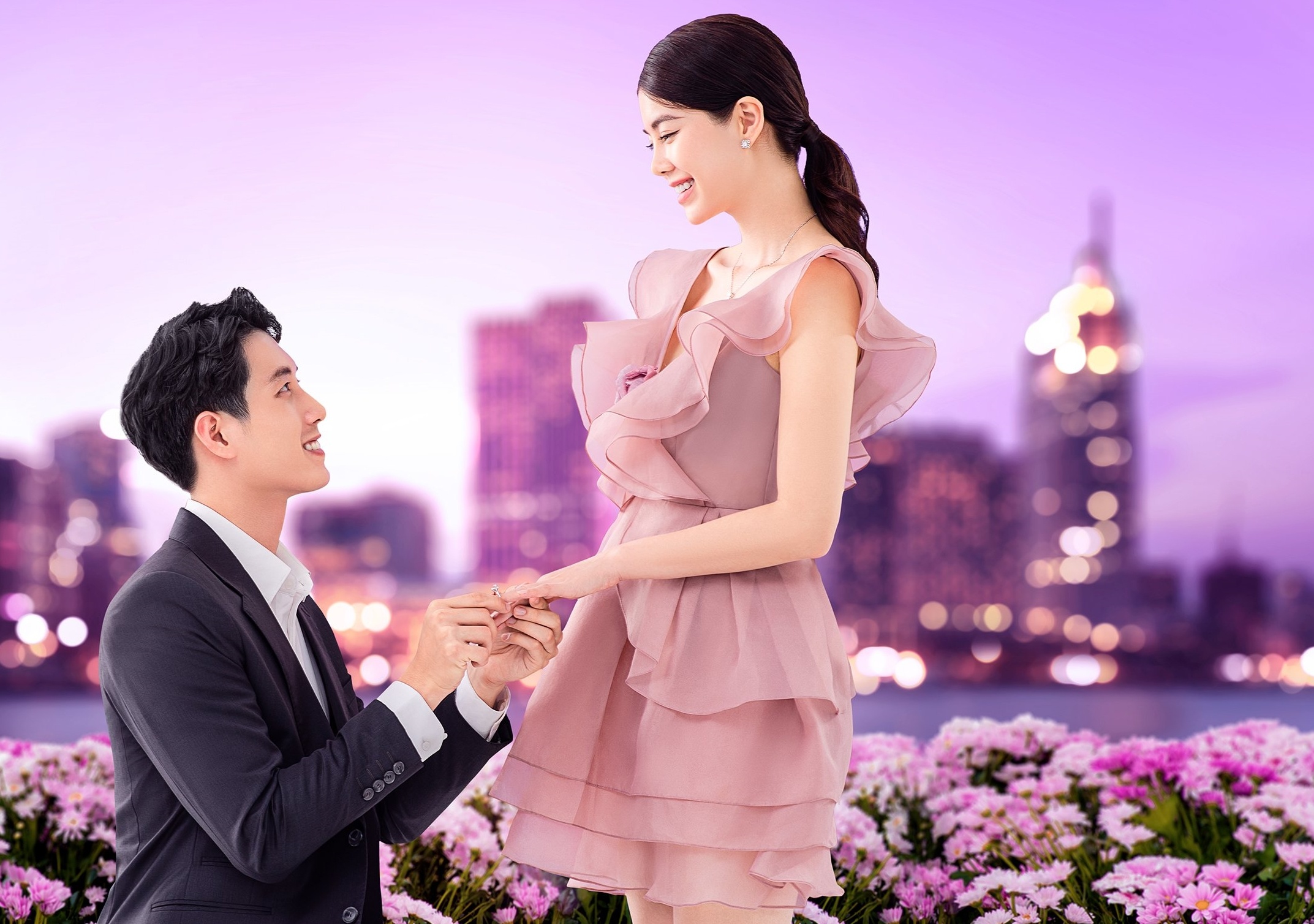 Nhan dinh hon kim cuong 99 giac cat - bieu tuong cho tinh yeu vinh cuu hinh anh