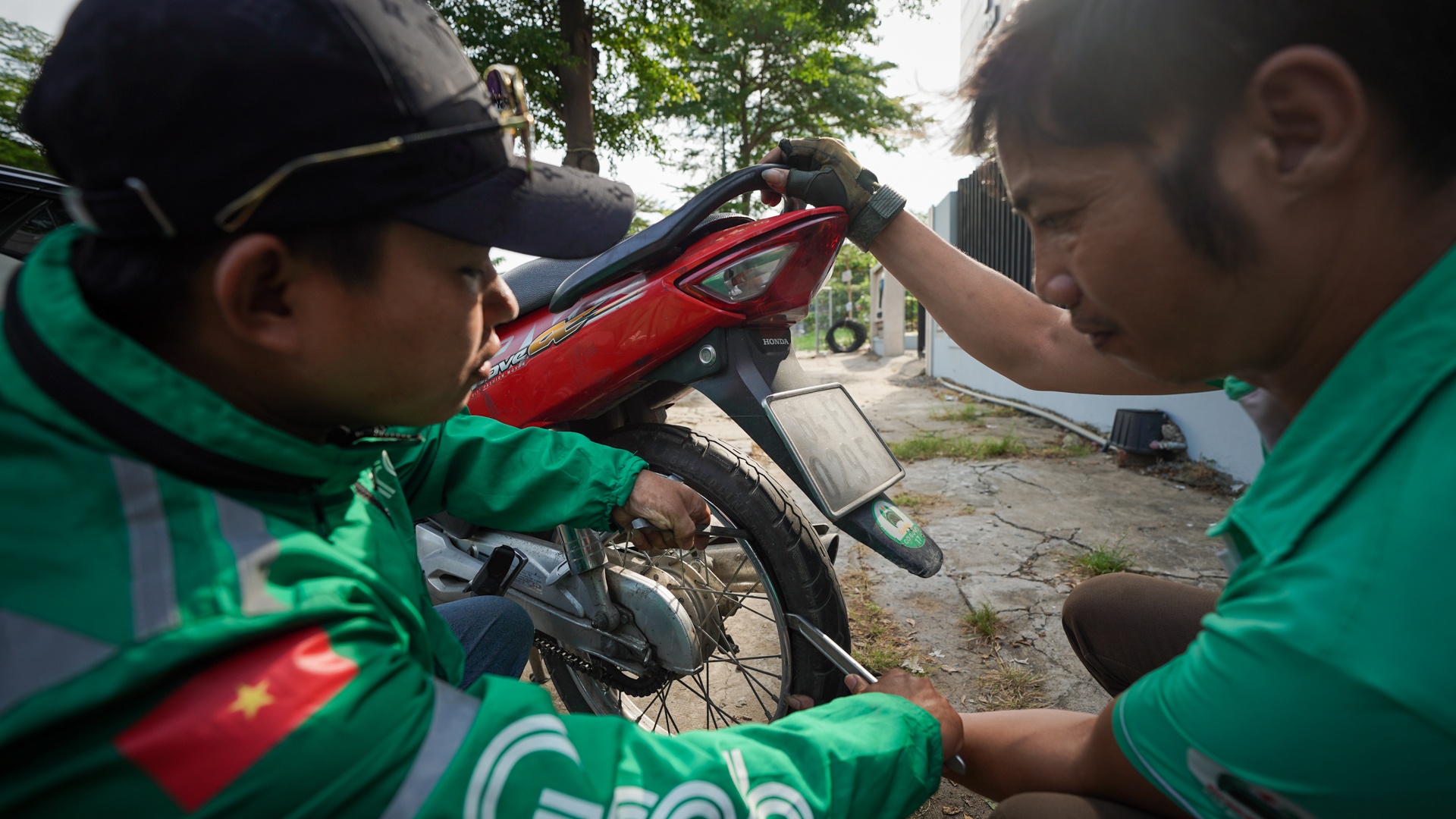 Grab,  doi cuu ho Grab anh 5