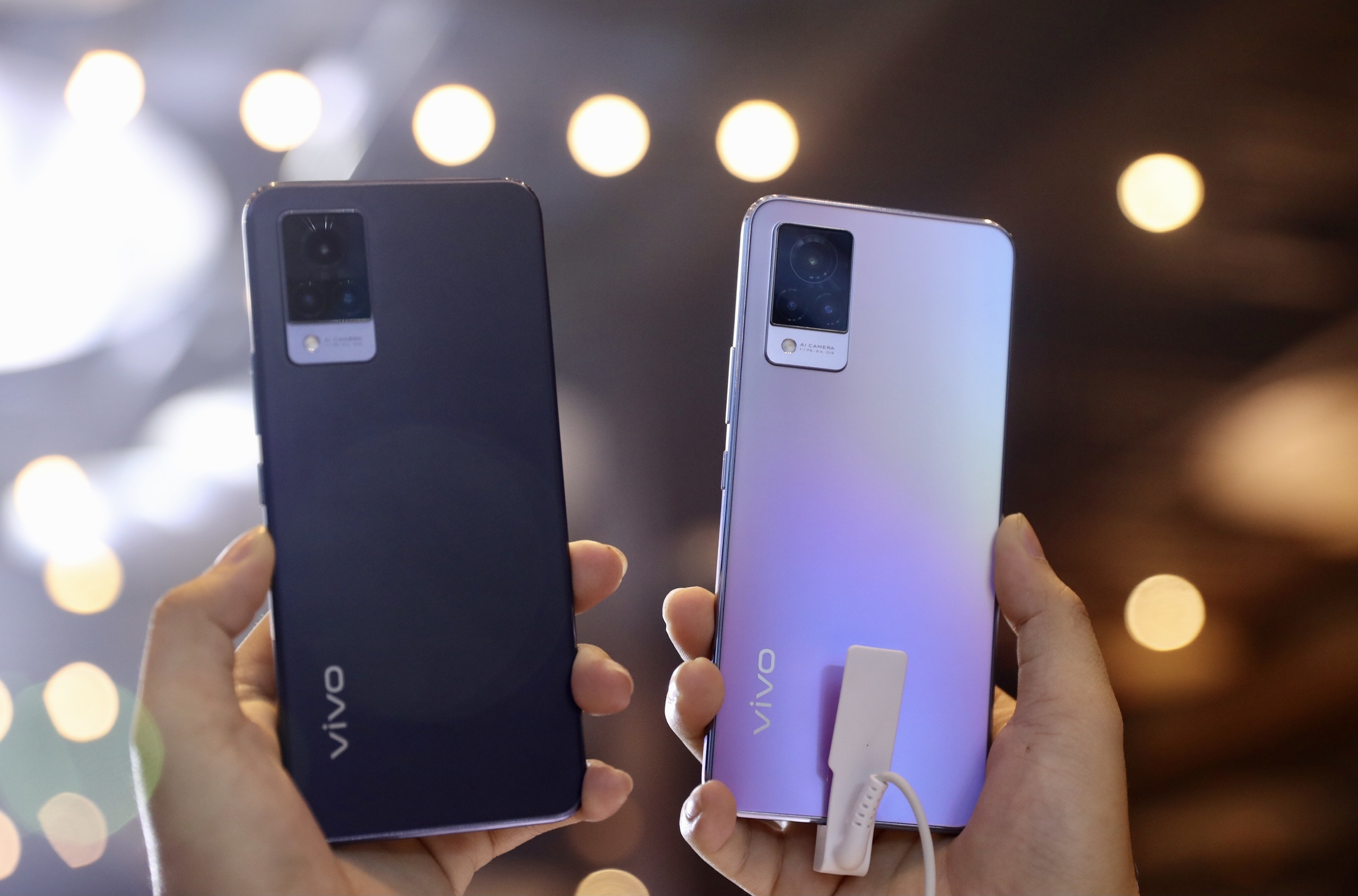 Vivo V21 5G co camera selfie 44 MP, pin 4.000 mAh, gia 10 trieu dong hinh anh