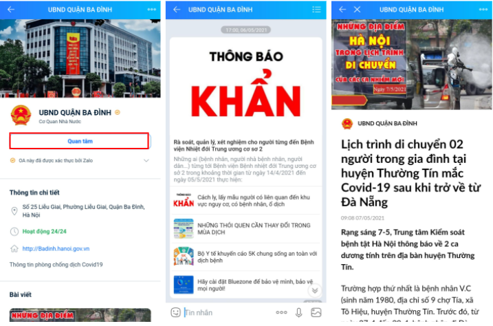 dich Covid-19,  Zalo anh 1