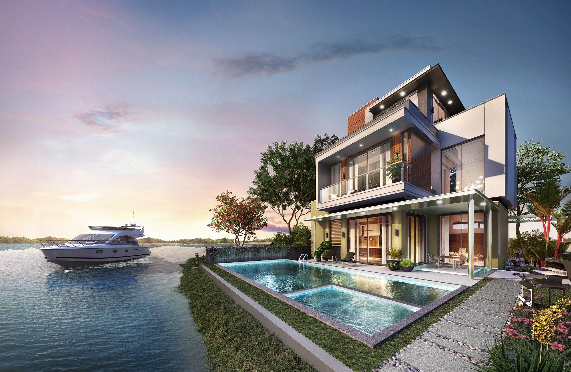 Aqua City,  do thi dao Phuong Hoang anh 4