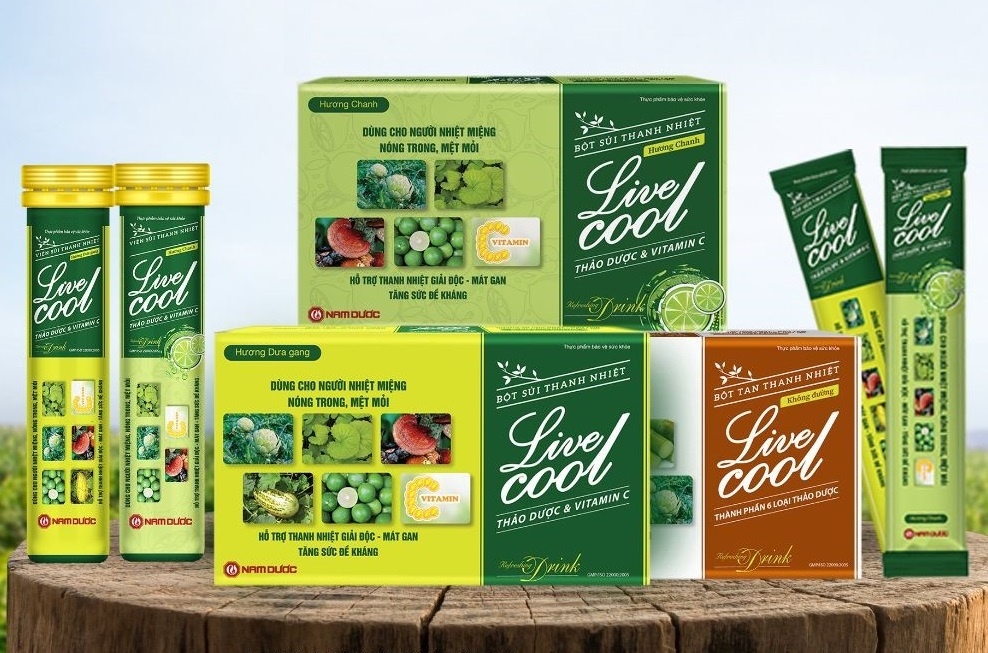 Sui thanh nhiet LiveCool - san pham cho nguoi nhiet mieng, nong trong hinh anh