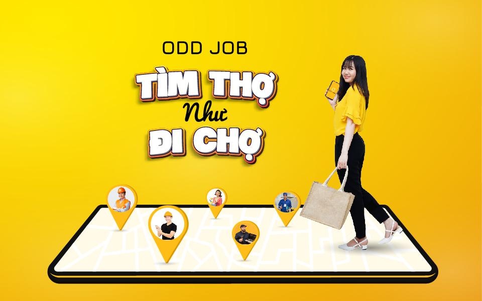 Cong ty TNHH Odd Job,  ung dung tim tho anh 1