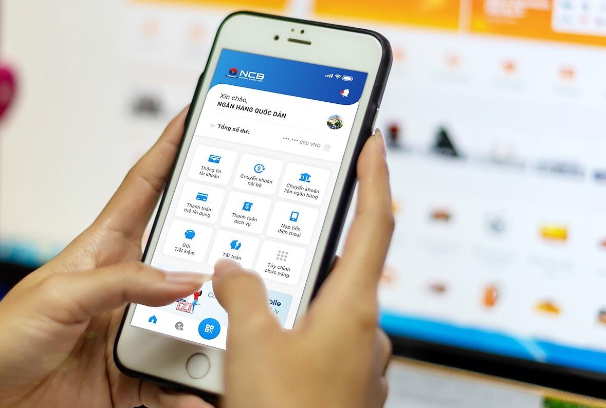 Giao dich an toan va tiet kiem voi ngan hang so cua NCB hinh anh