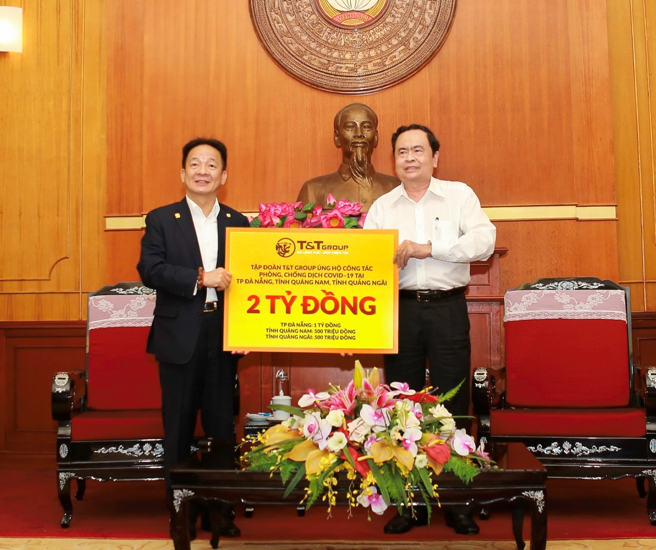 ung ho covid-19,  T&T Group anh 2