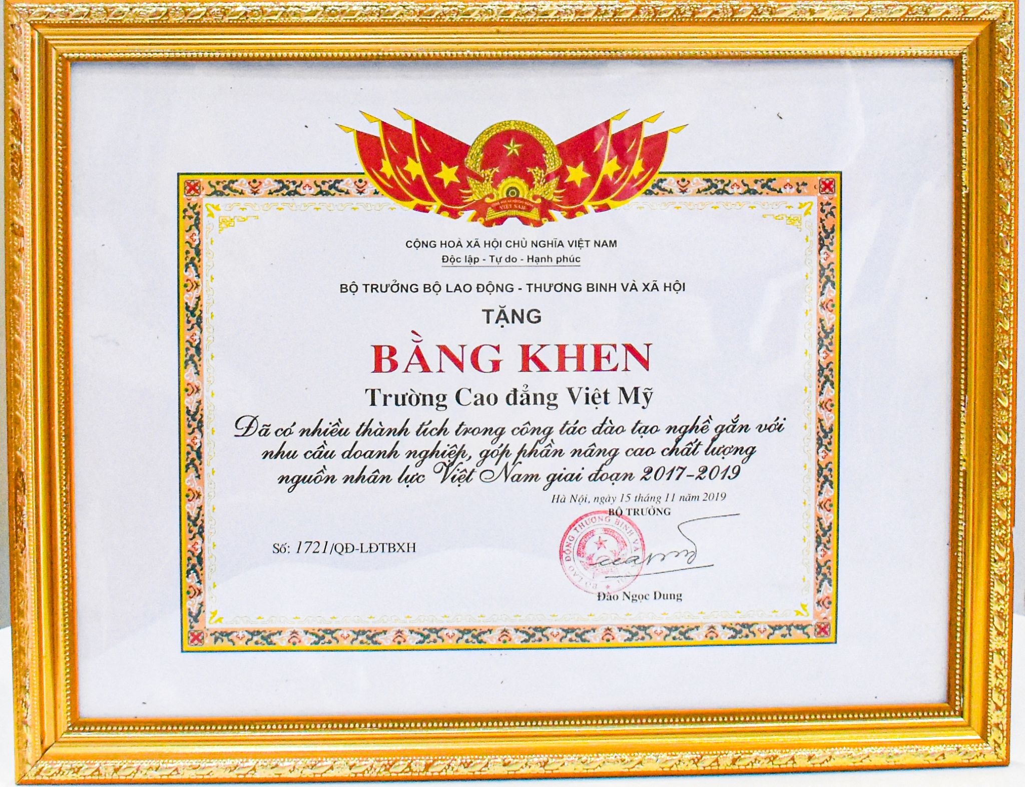 Cao dang Viet My,  tuyen sinh anh 3