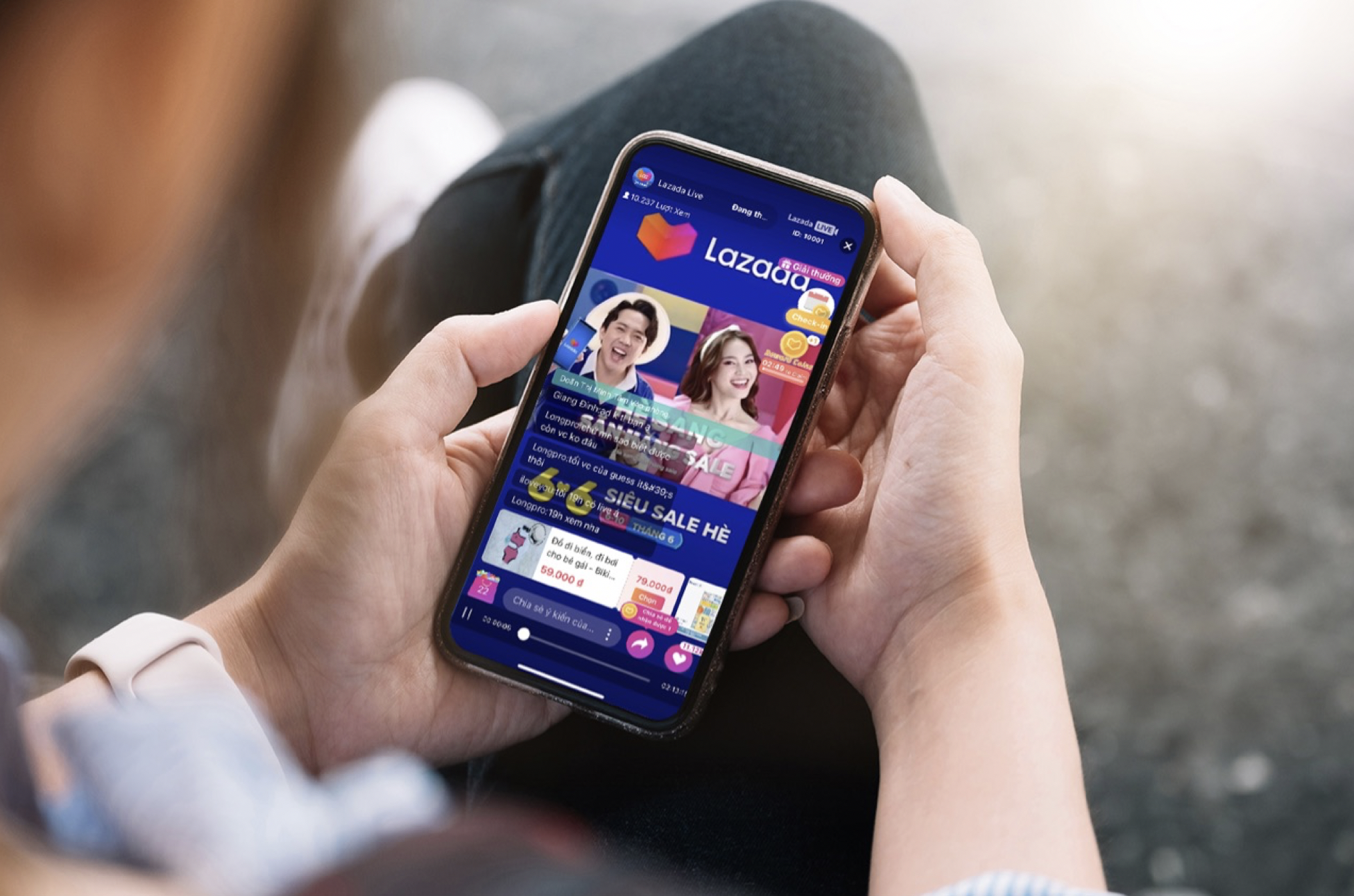 Lazada,  O nha san hang sale anh 4