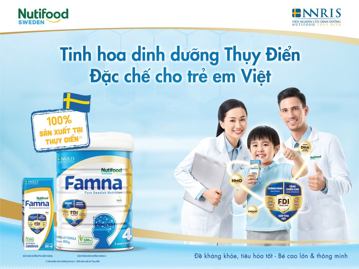 Nutifood Sweden,  Famna anh 6