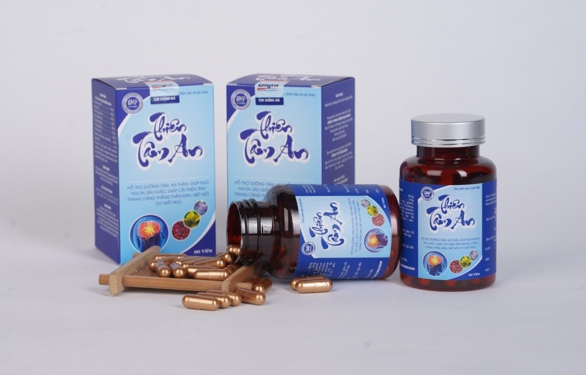 Thien Tam An - san pham thao moc ho tro ngu ngon, sau giac hinh anh