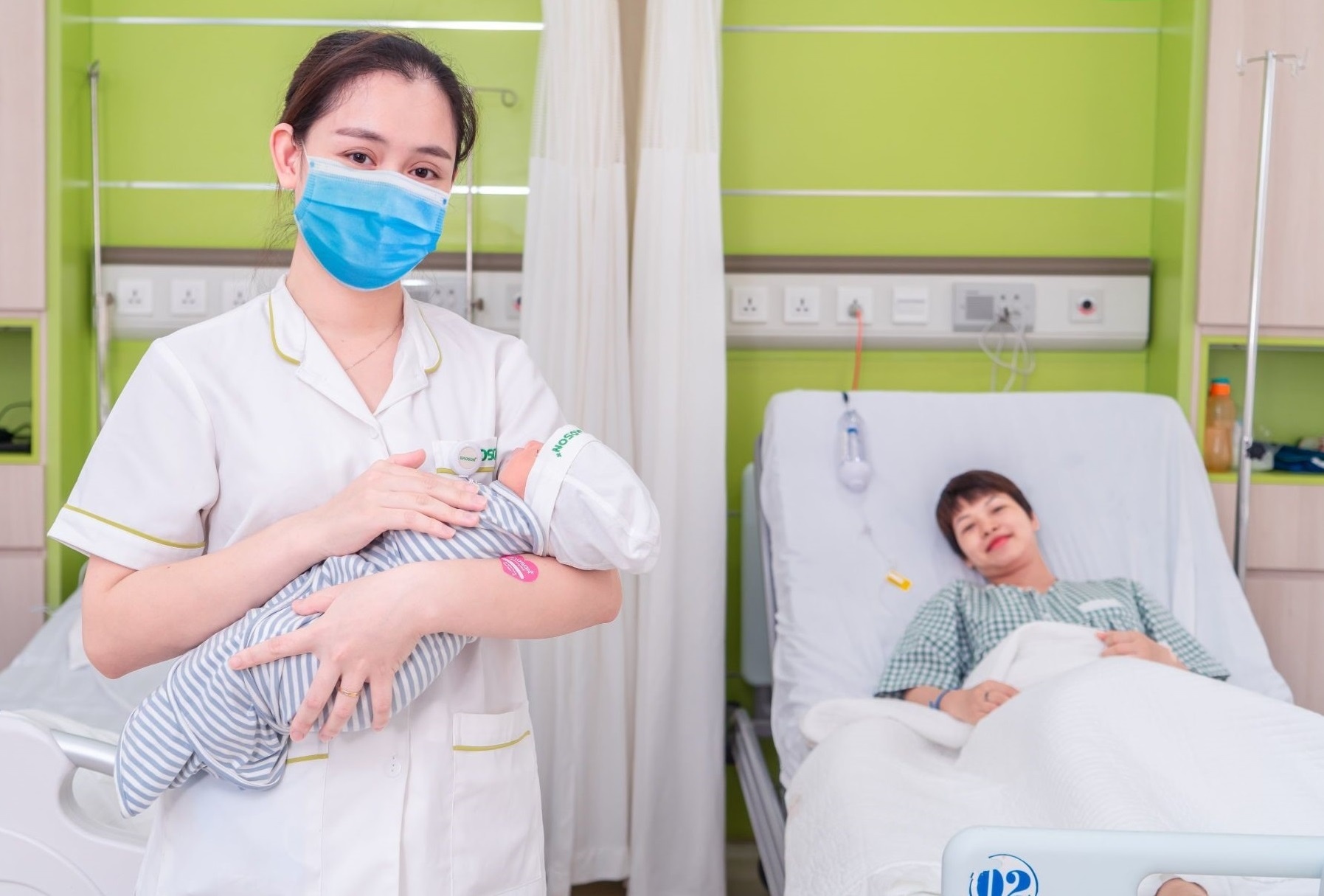 Benh vien ho tro chi phi cho san phu sinh con thoi dich hinh anh