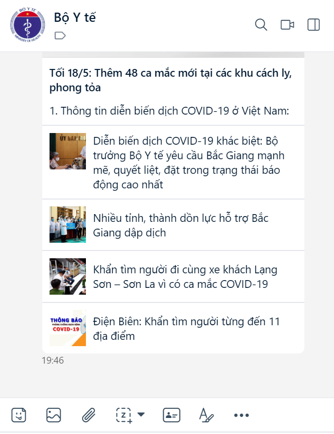 Zalo,  lam viec tu xa anh 5