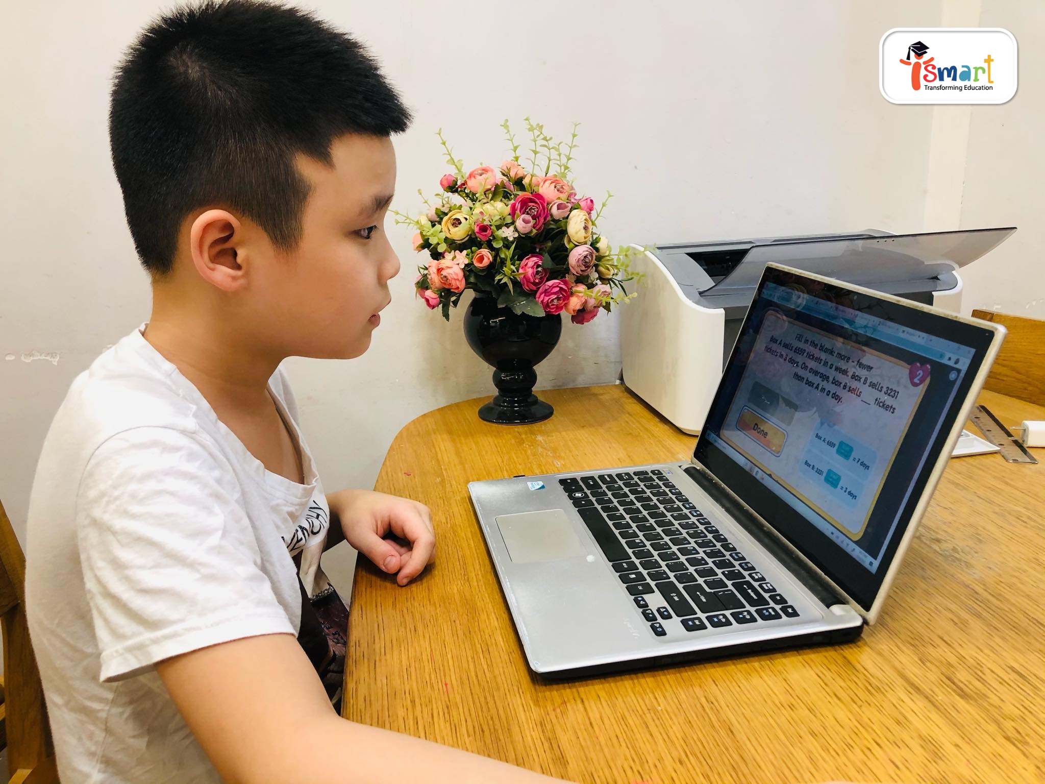 iSmart ,  hoc truc tuyen anh 1