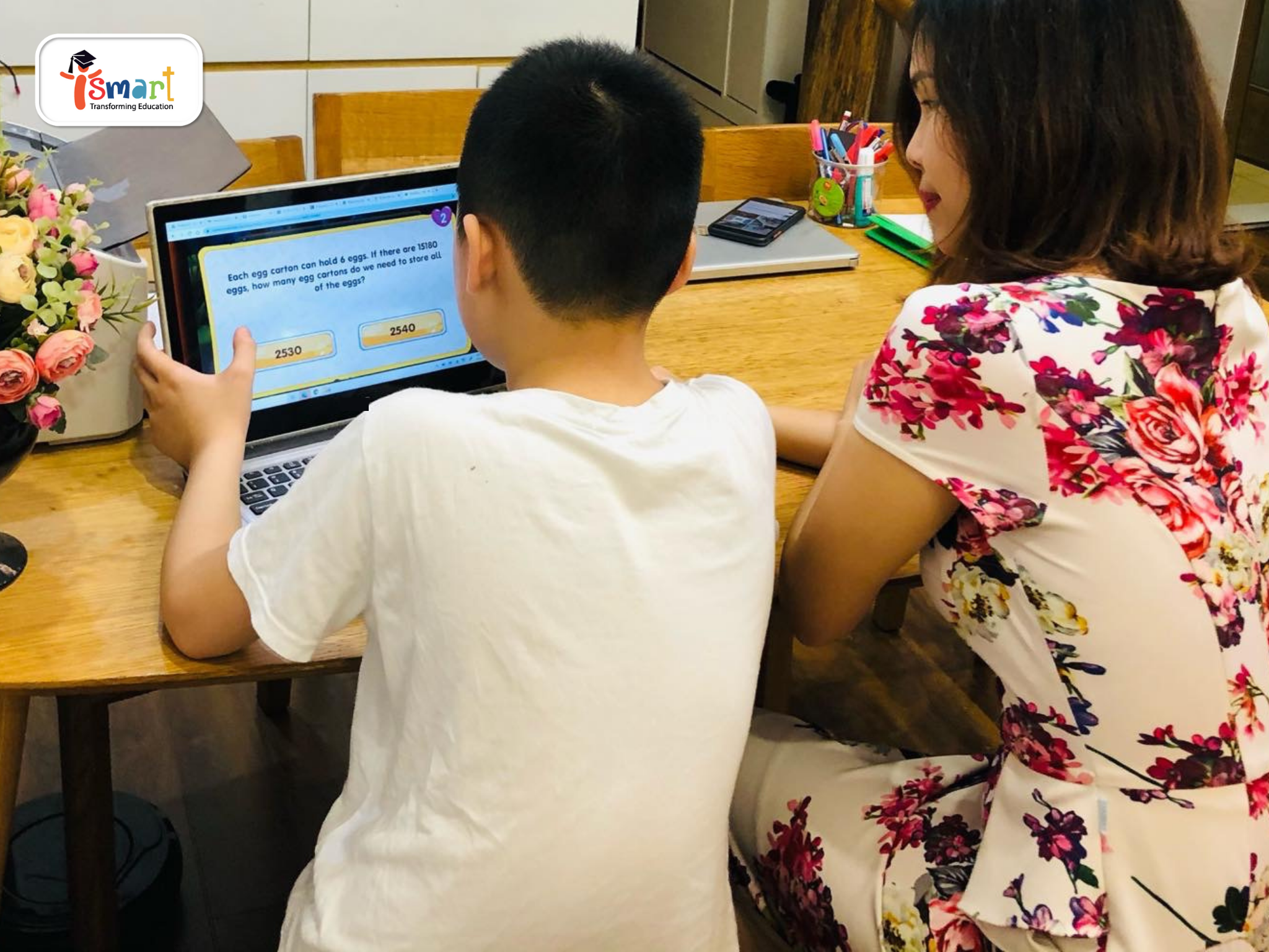 iSmart ,  hoc truc tuyen anh 2