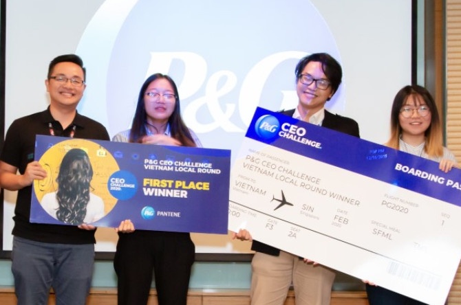 3 co gai Viet gianh a quan tai P&G CEO Challenge 2021 toan cau hinh anh