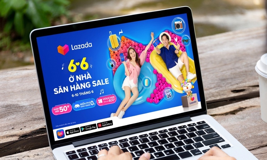 Lazada,  le hoi mua sam he anh 4