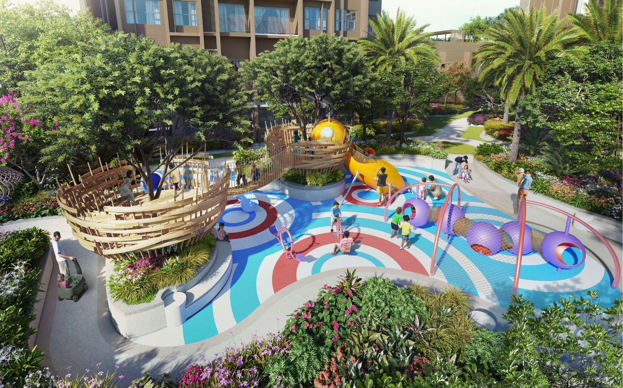 Du an 'rung trong pho' kien tao khong gian song binh yen hinh anh