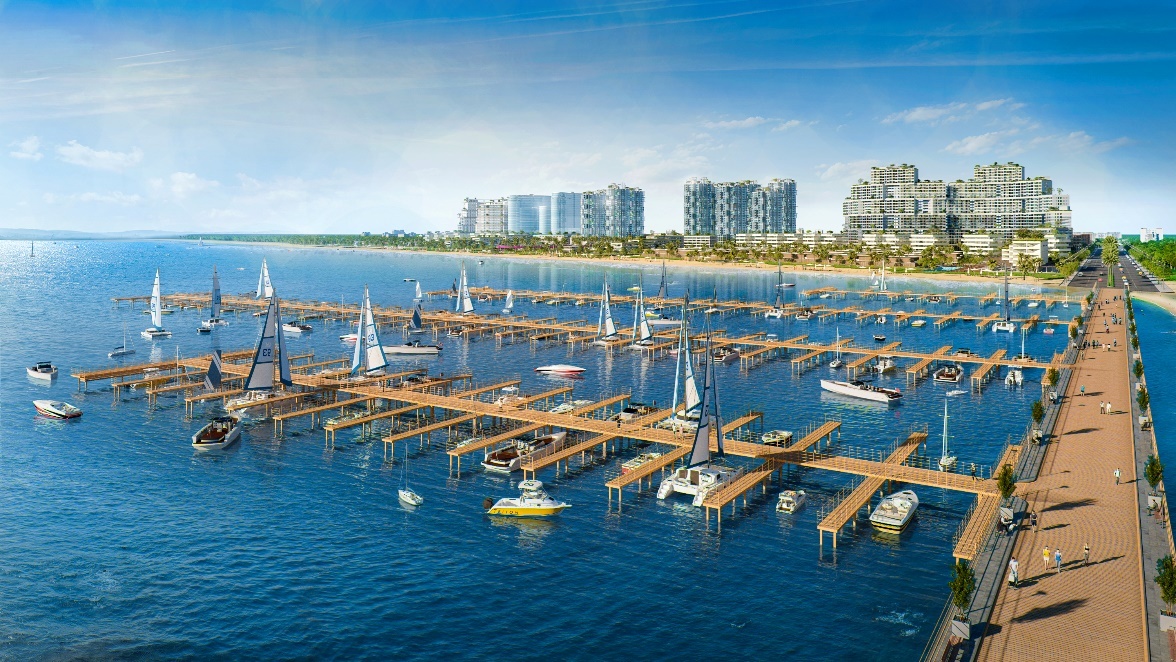 BDS ven bien - xu huong song cua gioi nha giau hinh anh