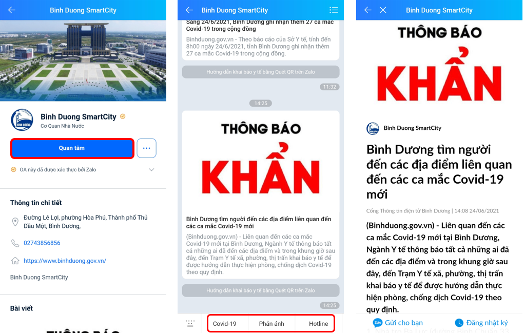 Zalo,  truy vet ca nhiem Covid-19 anh 1