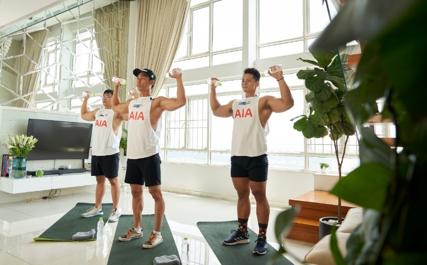 livestream AIA,  gymer anh 2