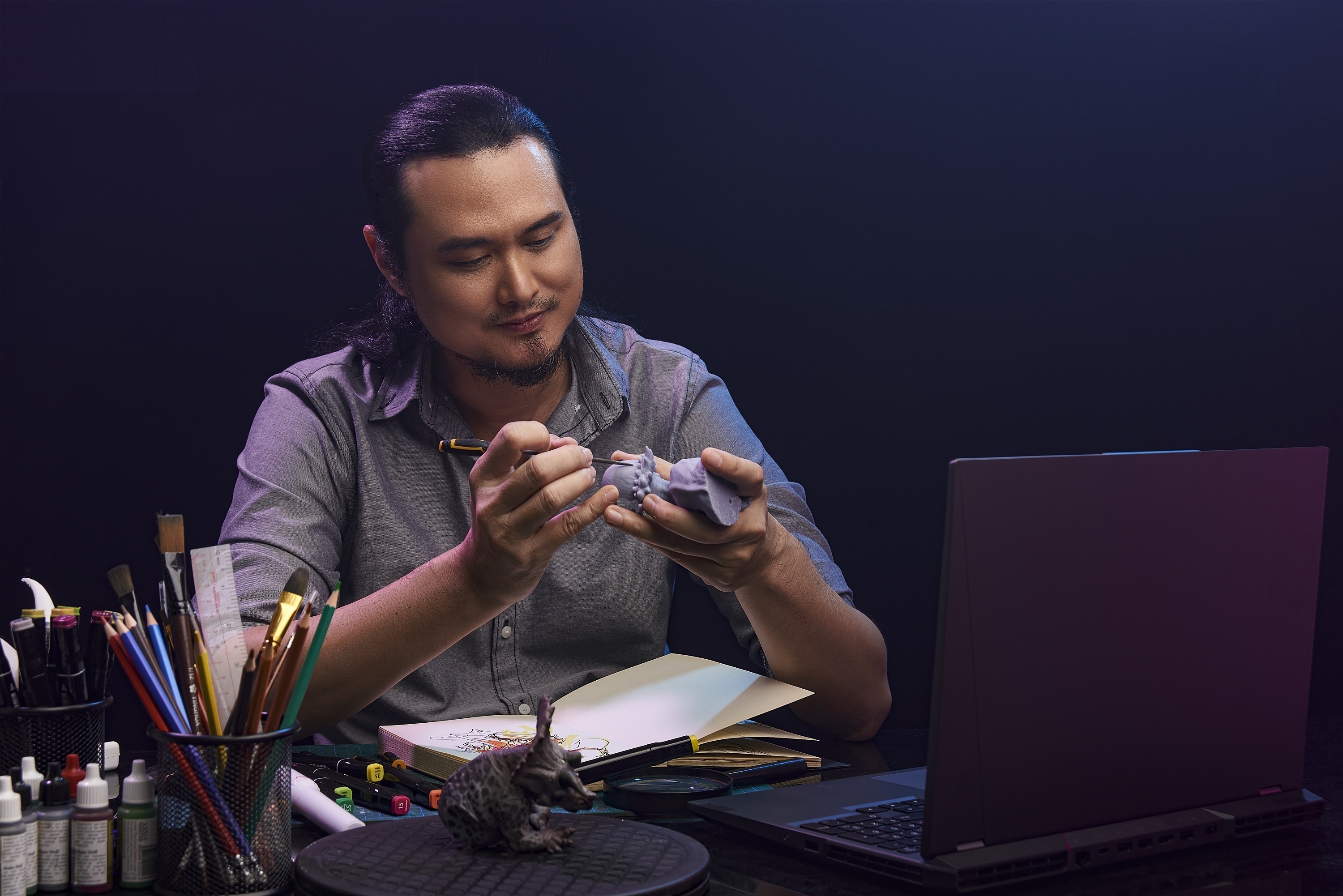 Cong nghe gop suc tai hien the gioi khung long hinh anh