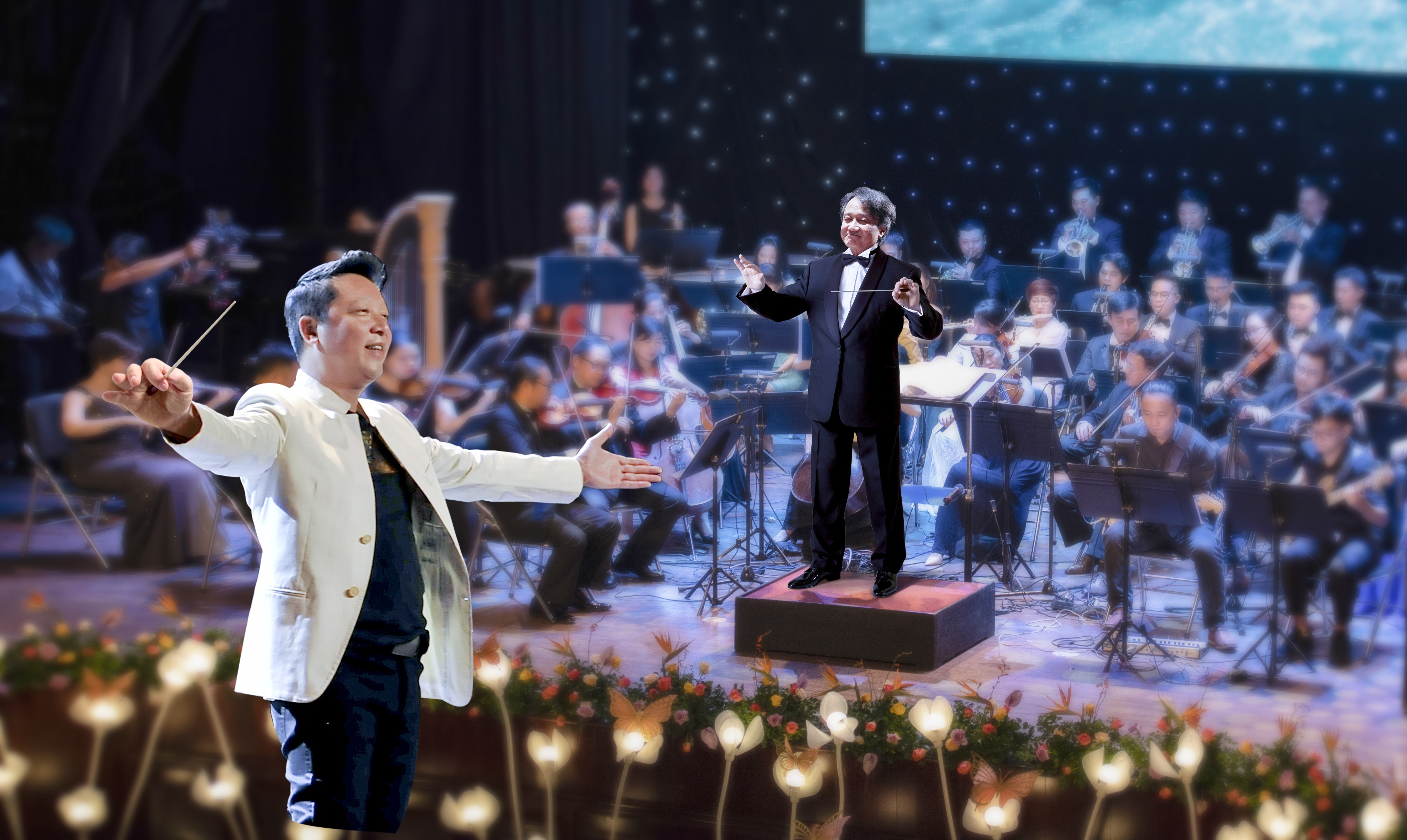 Hoa nhac giao huong truc tuyen ung ho quy vaccine Covid-19 hinh anh