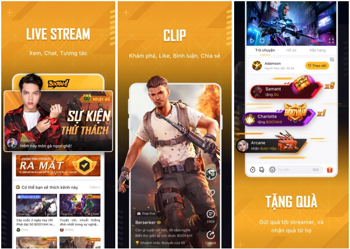 phat truc tiep,  streamer anh 2