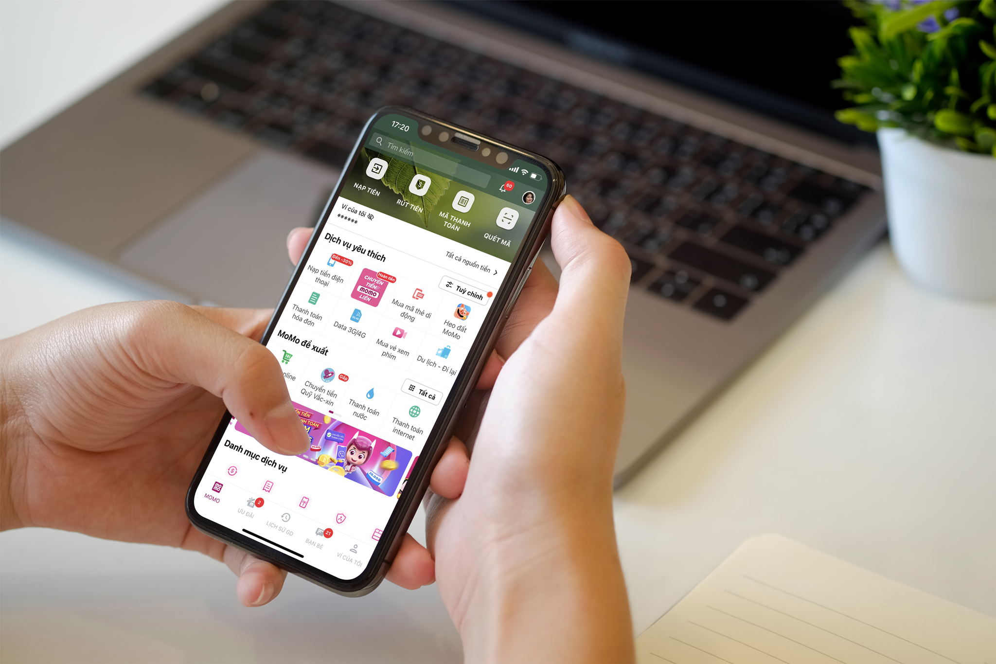 Nguoi dung MoMo co co hoi nhan hoan tien gia tri gap 10 den 100 lan hinh anh