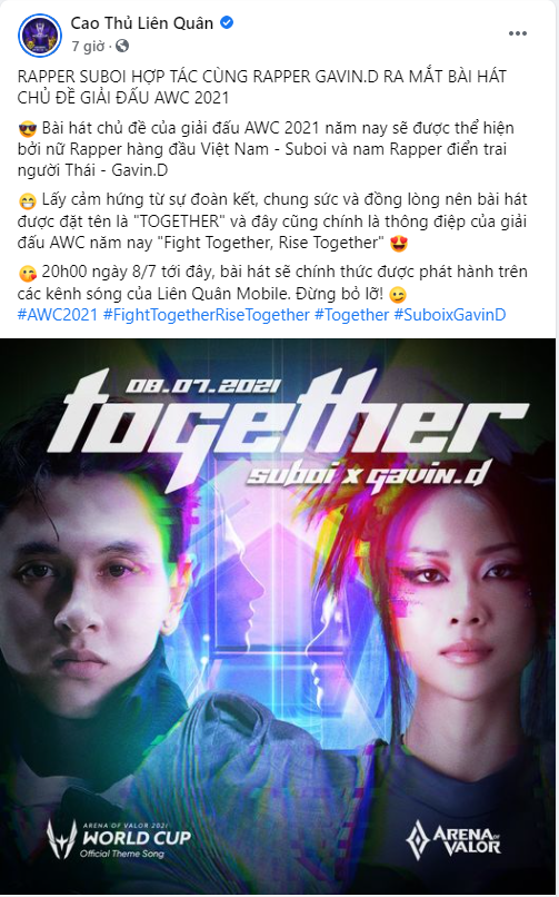 AWC 2021,   Lien Quan Mobile anh 1